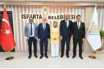 İsparta Belediye Başkanı Sayın Şükrü Başdeğirmen’e Ziyaret