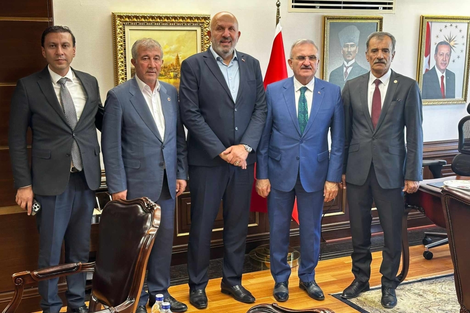 İçişleri Bakan Yardımcısı Sayın Münir Karaloğlu’na Ziyaret