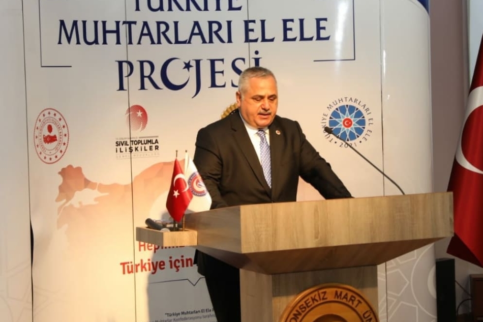 Türkiye Muhtarları El Ele” Projesi Toplantısı Çanakkale’de